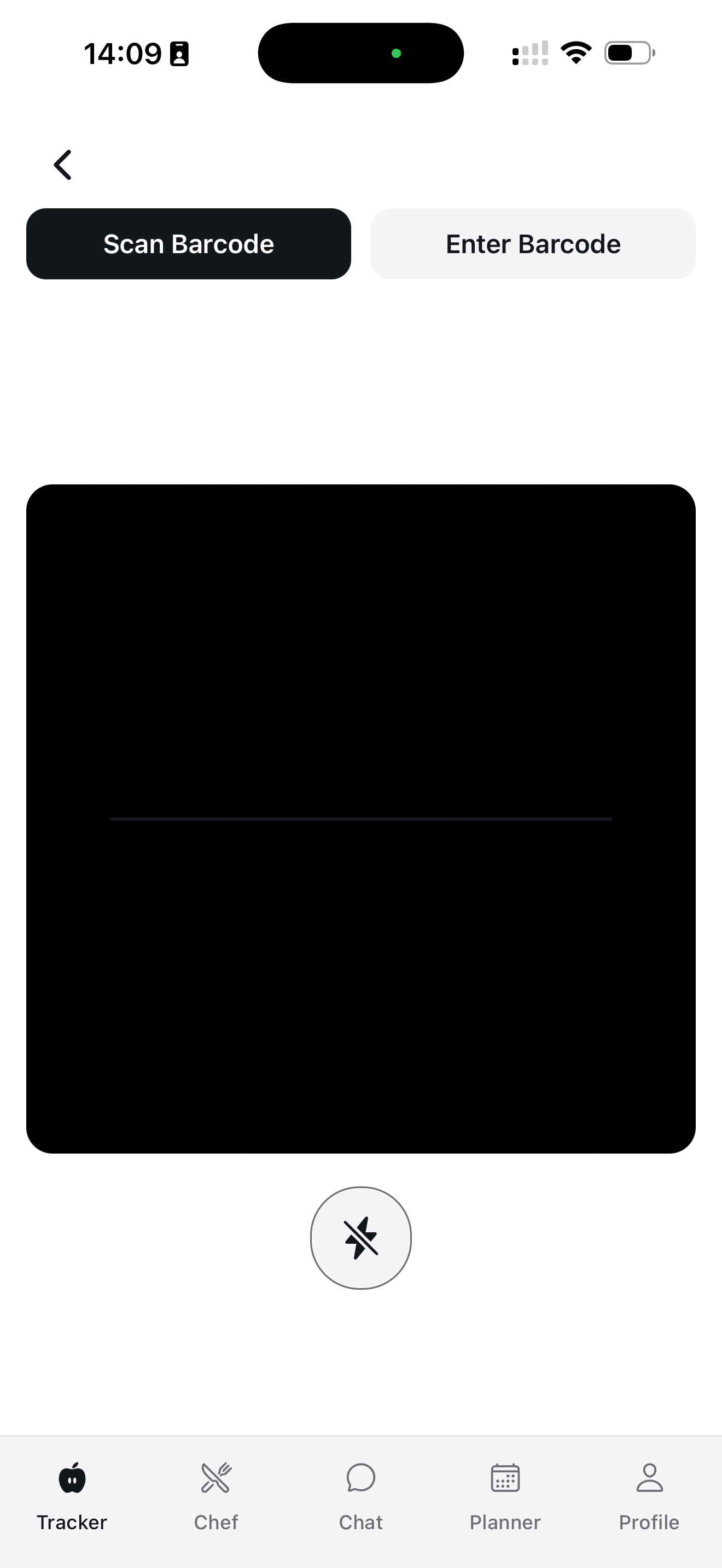 Arori barkod tarama ile urun besin degerleri ekrani