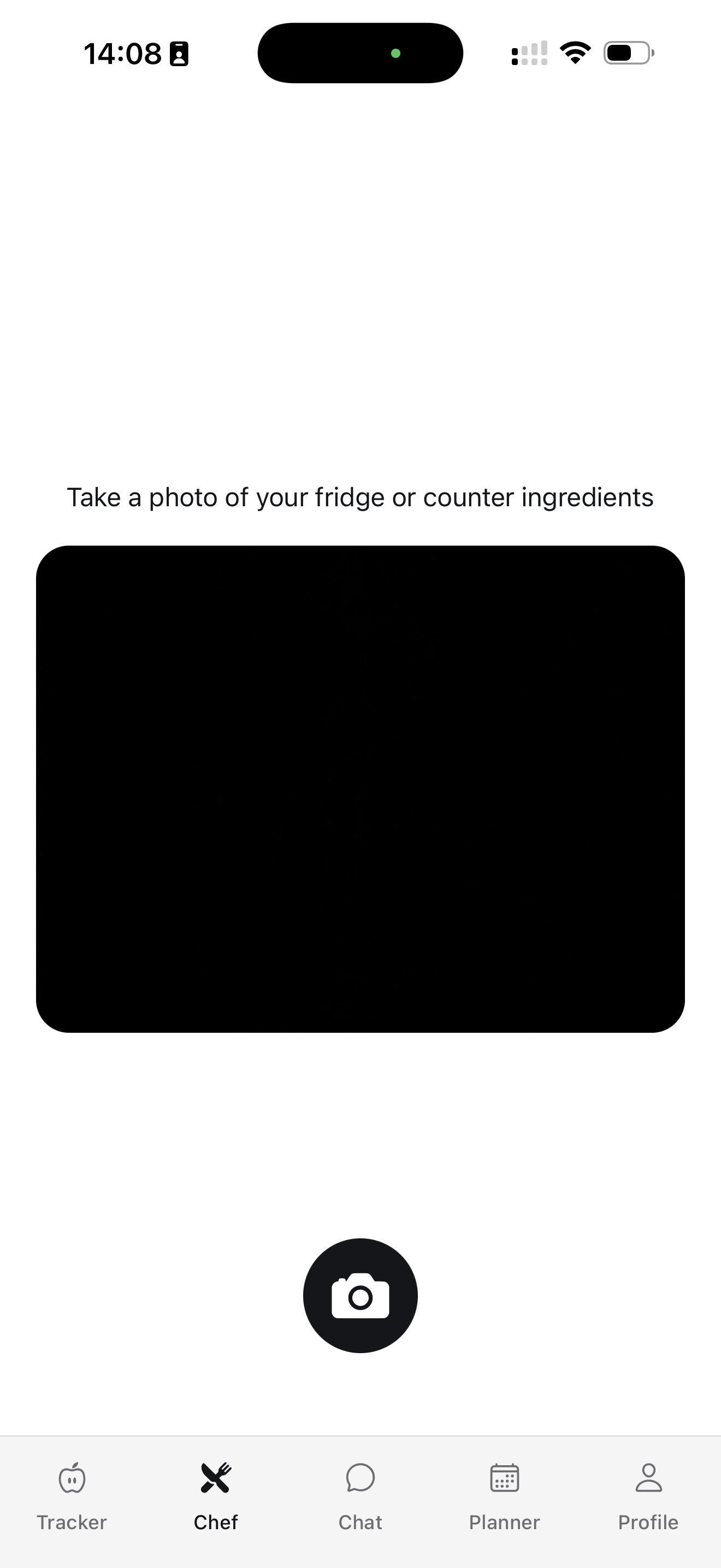 Arori AI sef - malzemelerden tarif onerisi ekrani